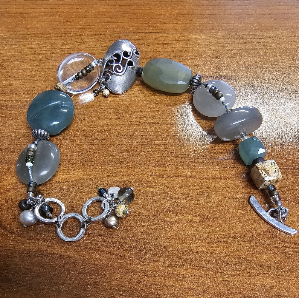 Silpada multi stone jasper bracelet